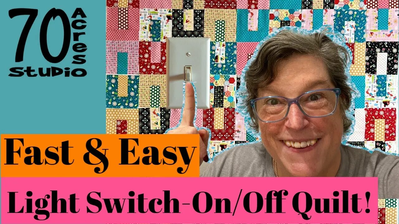 On/Off Quilt! Fast Jelly Roll Quilt