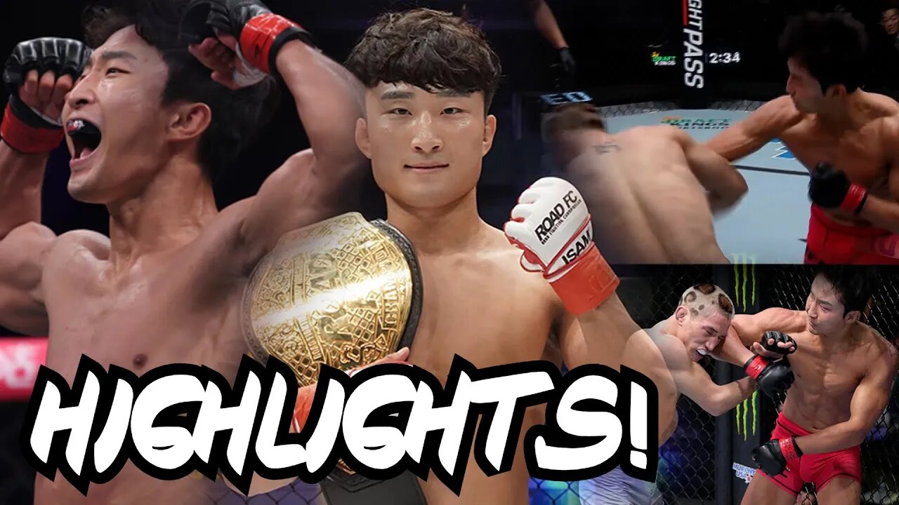 Jeong Yeong Lee Career Highlights!││Road to UFC CHAMPION!!