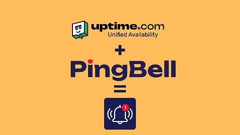 Uptime.com Downtime Push Notifications and Event Counter