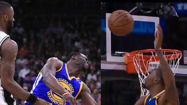 Draymond Green w/ the WORST Flop Ever, Kevin Durant Impersonates LeBron w/ Magical DOUBLE BLOCK