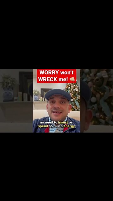 🛑STOP letting WORRY wreck you! #christianmotivation #christianinspiration #shorts