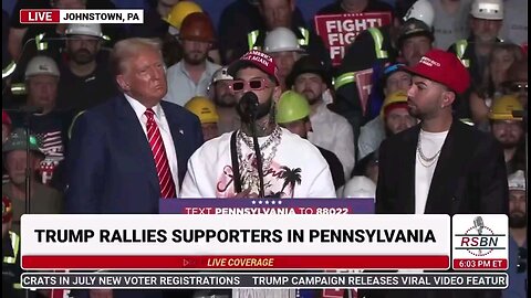 Anuel AA, one of the most influential Latin rappers just endorsed President Trump in Pennsylvania