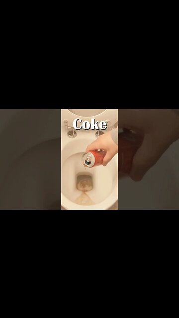 Coke in the toilet? 💥 THIS trick you surely did NOT know 🤯 #shorts