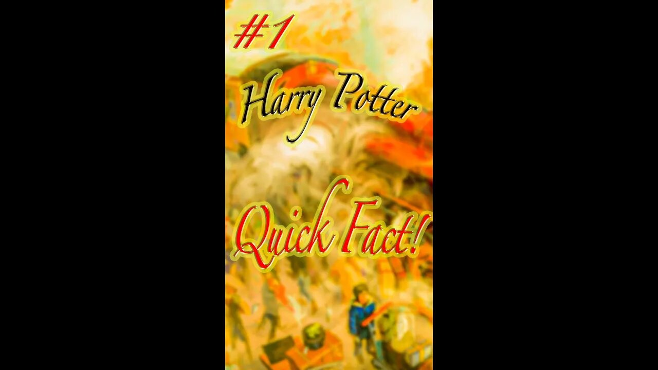 Harry Potter Quick Fact #1 #harrypotter #shorts #facts