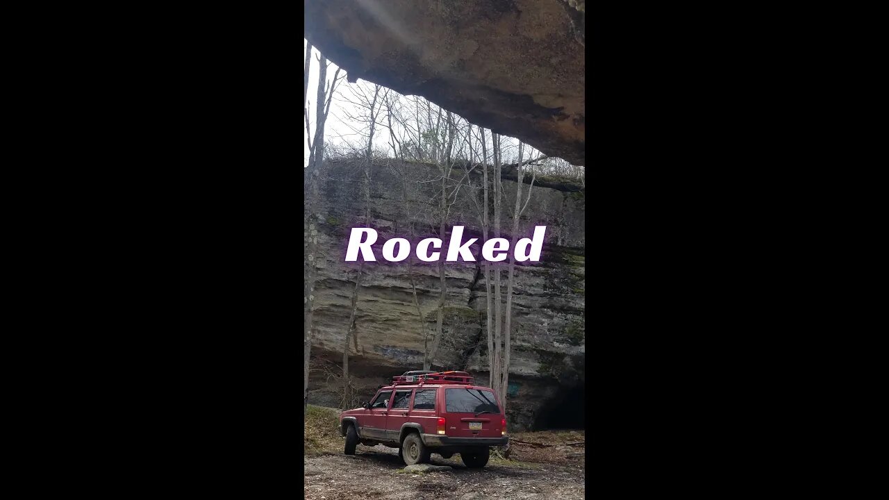 Jeep Cherokee XJ – Could NOT Believe our Eyes – Massive Rocks #shorts