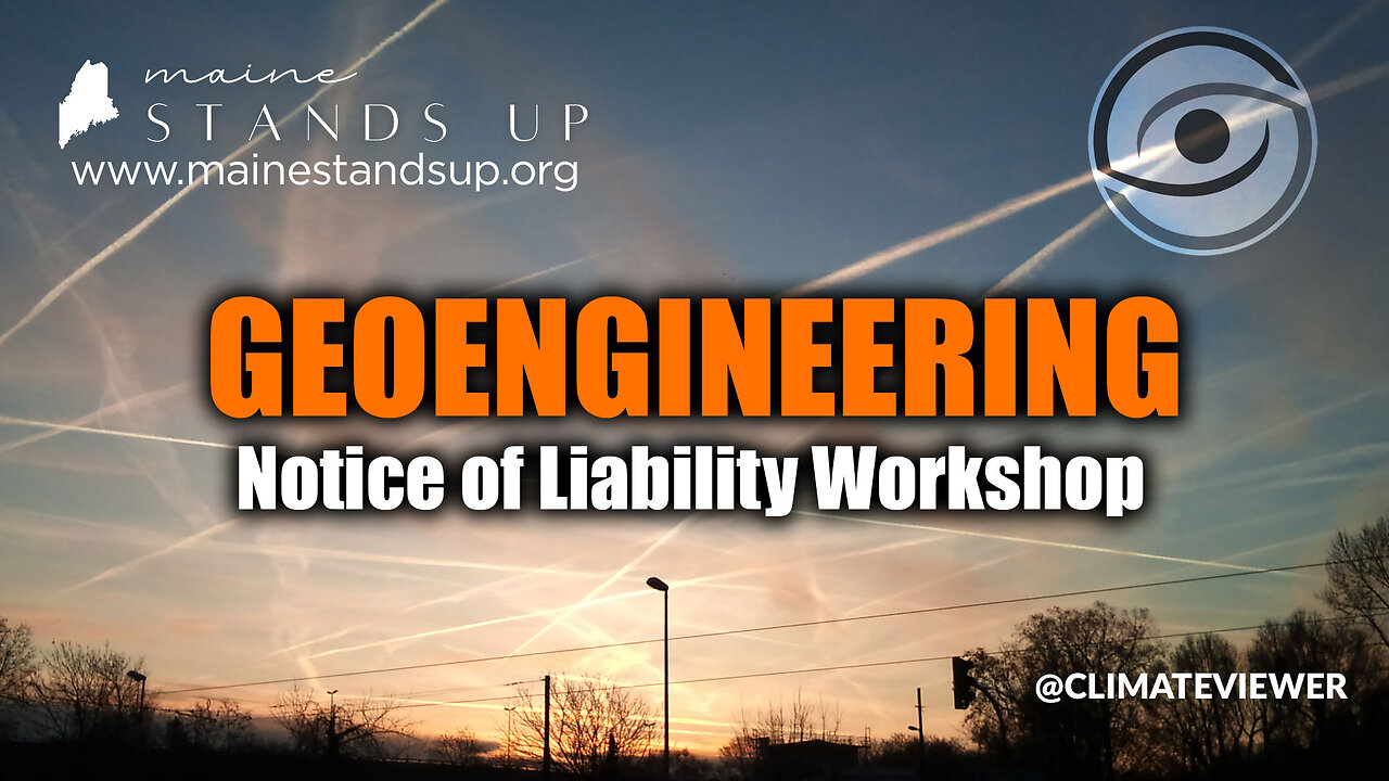 Maine Geoengineering Notice of Liability Workshop