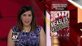 Measles cases reach 39 in Michigan