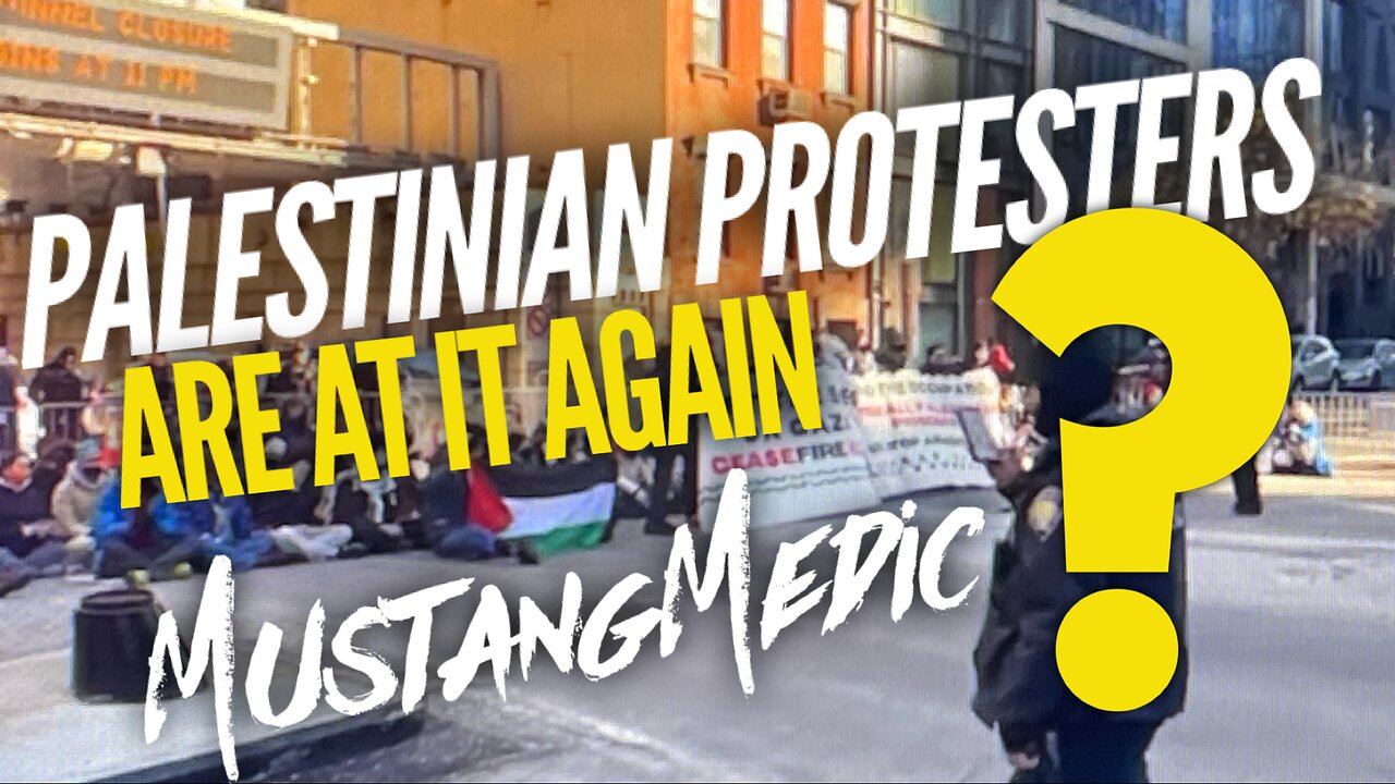 BREAKING Palestine protesters in New York City, Brooklyn Bridge and more closed down