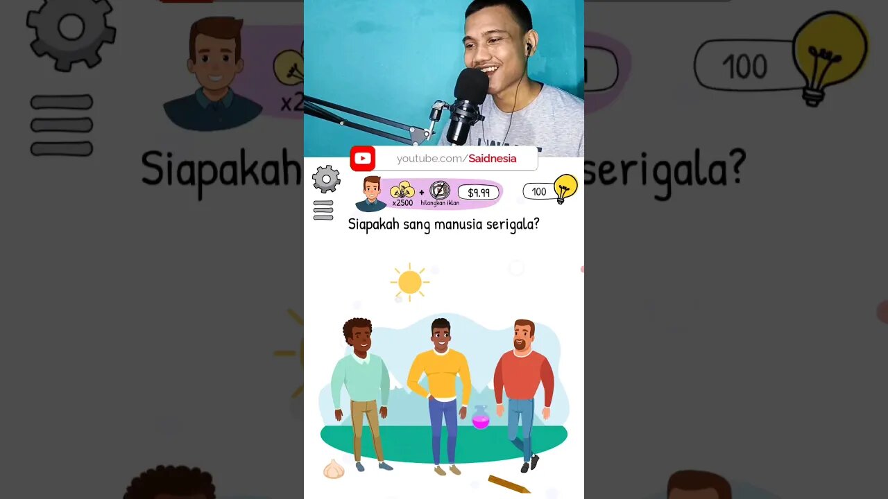 Siapa yang manusia serigala? | Who is ? level 8
