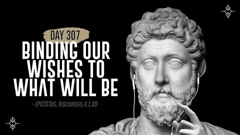 Binding Our Wishes to What Will Be - Day 307 - The Daily Stoic 365 Day Devotional