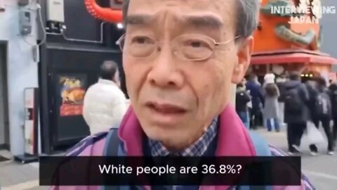 Japanese man is surprised to know native British are minority in London