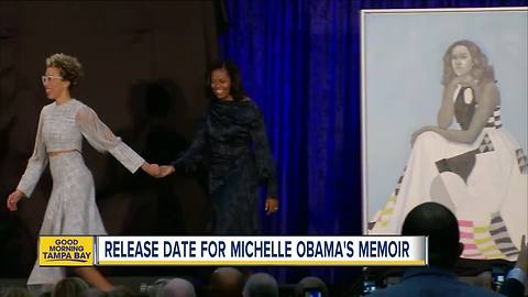 Michelle Obama to release memoir in November