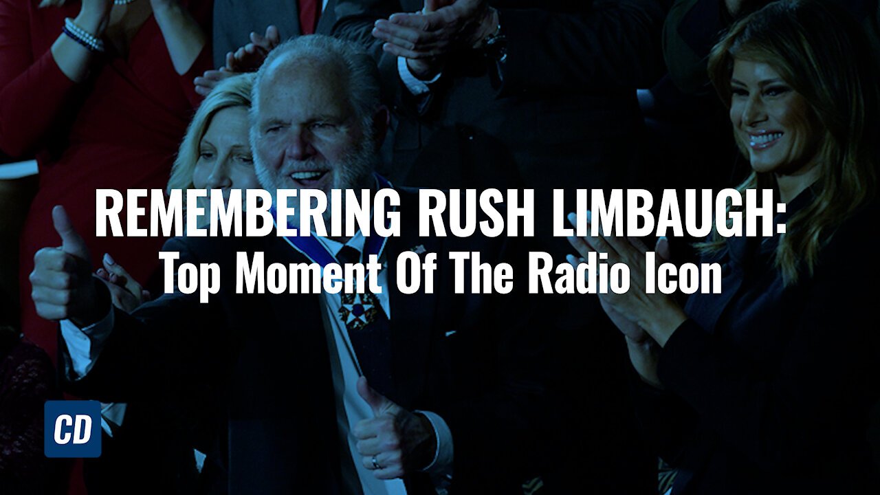 REMEMBERING RUSH LIMBAUGH: Top Moment Of The Radio Icon