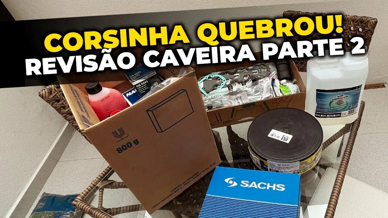 O CORSA WIND QUEBROU DENOVO!