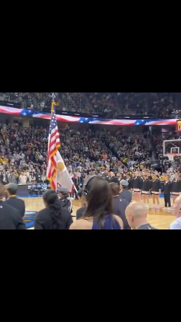 LSU's basketball team walked OFF THE COURT for the National Anthem then get what they deserve