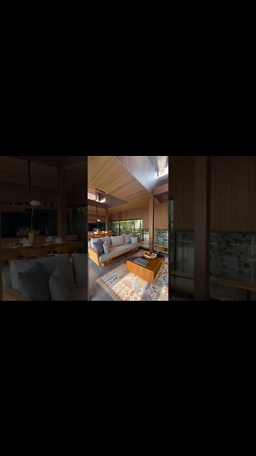 Scandinavian-Japanese Home in Bali, Indonesia 🌴 #shorts #architecture #bali