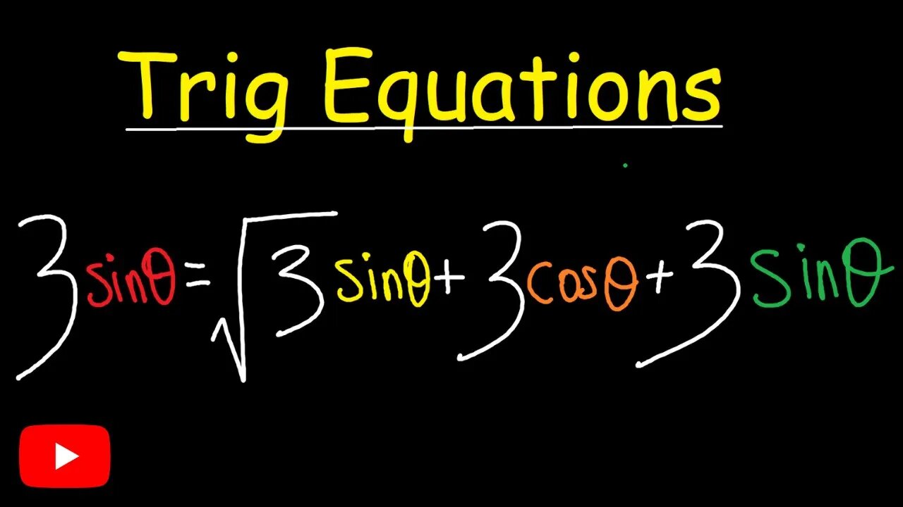 Trigonometric Equations (Jae Academy)