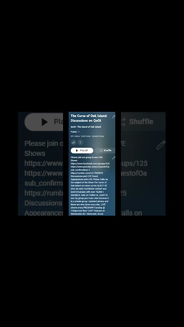 The Curse of Oak Island: One Million Views and now 501 QoOI Content Videos...Thank you js #shorts