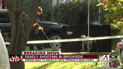 KCPD: Man shot, killed in front of his Brookside home