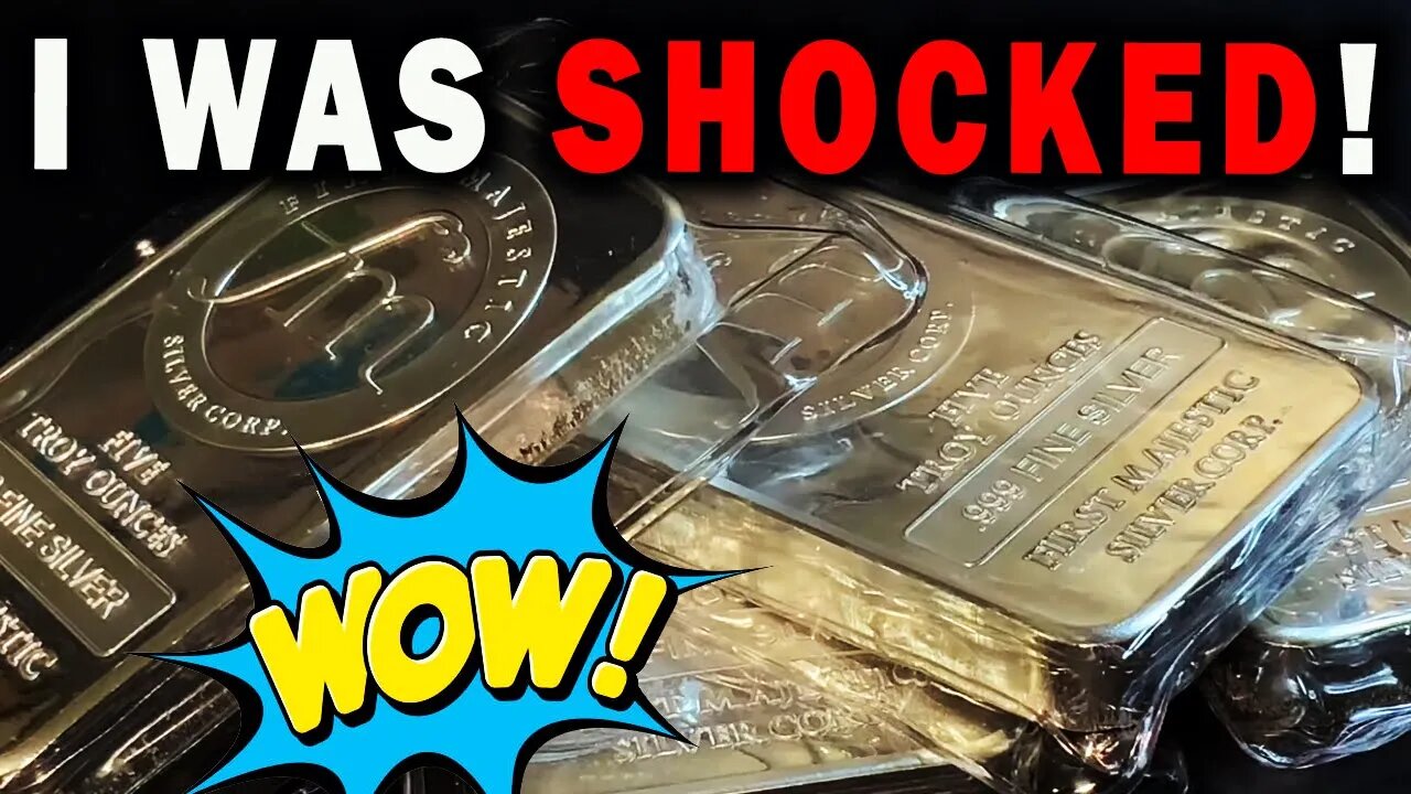 I Bought 20 Ounces Of Silver, Then Something WEIRD Happened