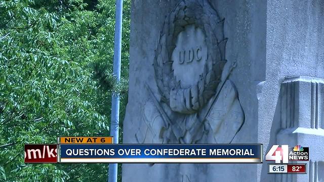 Some calling for the removal of Confederate memorial