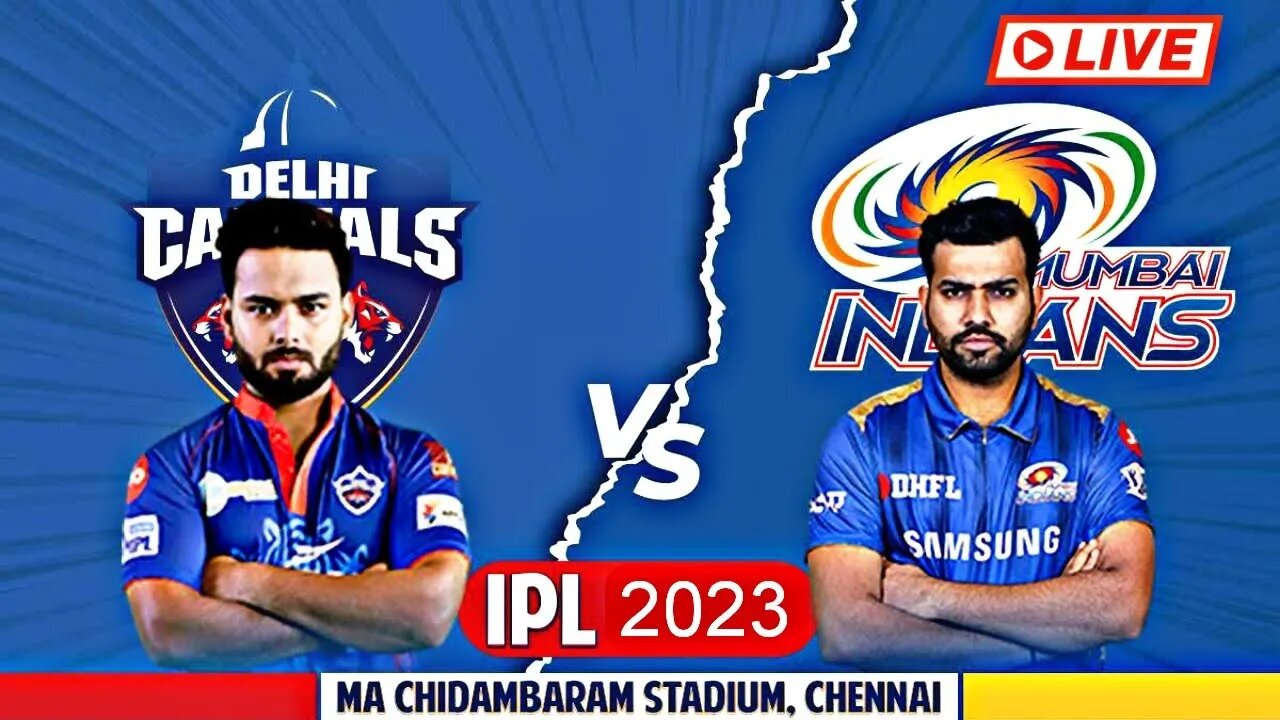 🔴LIVE CRICKET MATCH TODAY | CRICKET LIVE | 16th MATCH IPL | DC vs MI LIVE MATCH TODAY | Cricket 22