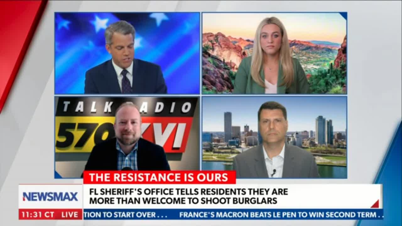 The Post Millennial'S Ari Hoffman On Florida Sheriff Saying Homeowners Are 'More Than Welcome To Shoot Burglars'
