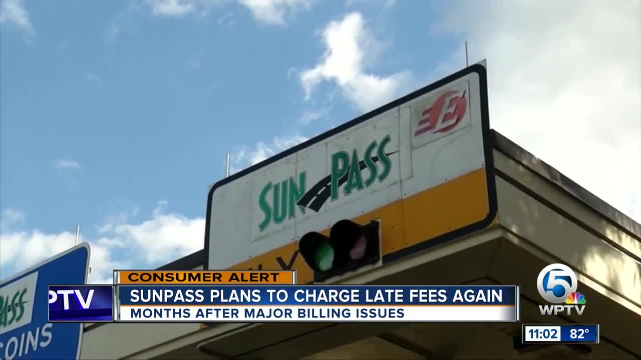 Report: SunPass to charge late fees again