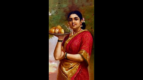 Creativity on Raja Ravi Varma Art'