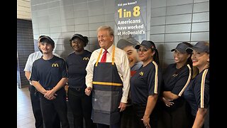 President Trump : McDonald's Employee of the Month