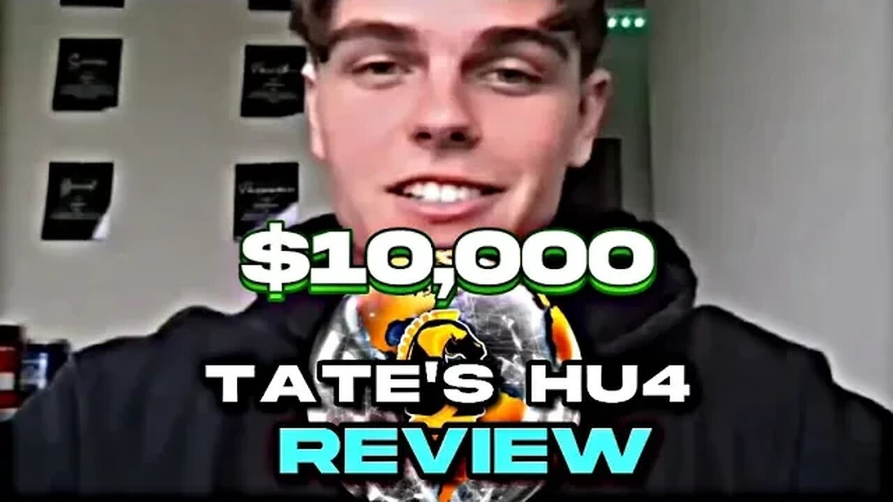 Tate's The Real World AKA Hustler's University 4.0 Student Review #83 🎓🔥💪
