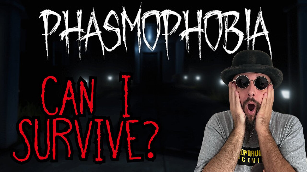 Spooky Season Gaming! Phasmophobia FIRST Playthrough! Can I Survive? Gaming W/ The Common Nerd