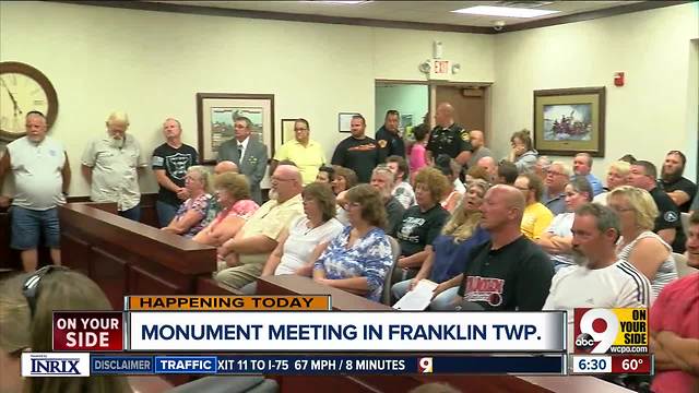 Question over who owns Confederate plaque -- city or township -- prompts more discussion in Franklin