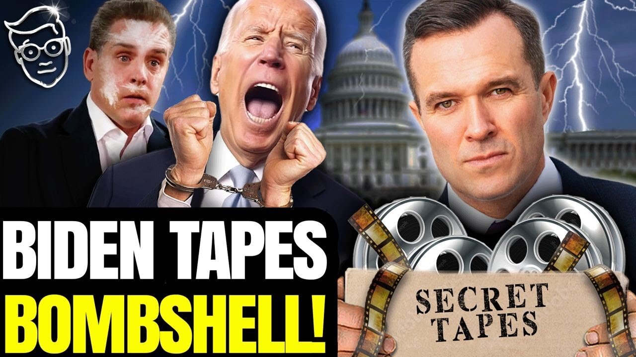 NEWSMAX HOST SHOCKS AUDIENCE "RELEASE OF TAPES THAT WILL END BIDEN PRESIDENCY"