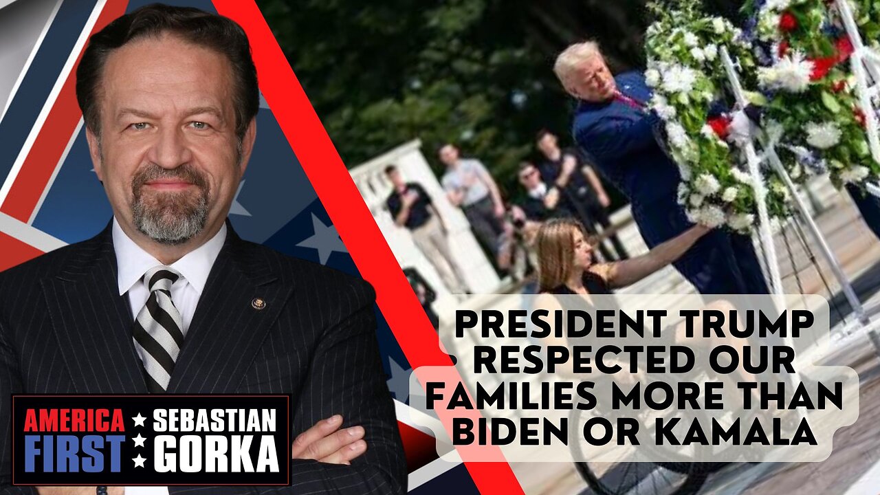 President Trump respected our families more than Biden or Kamala. Christy Shamblin with Dr. Gorka