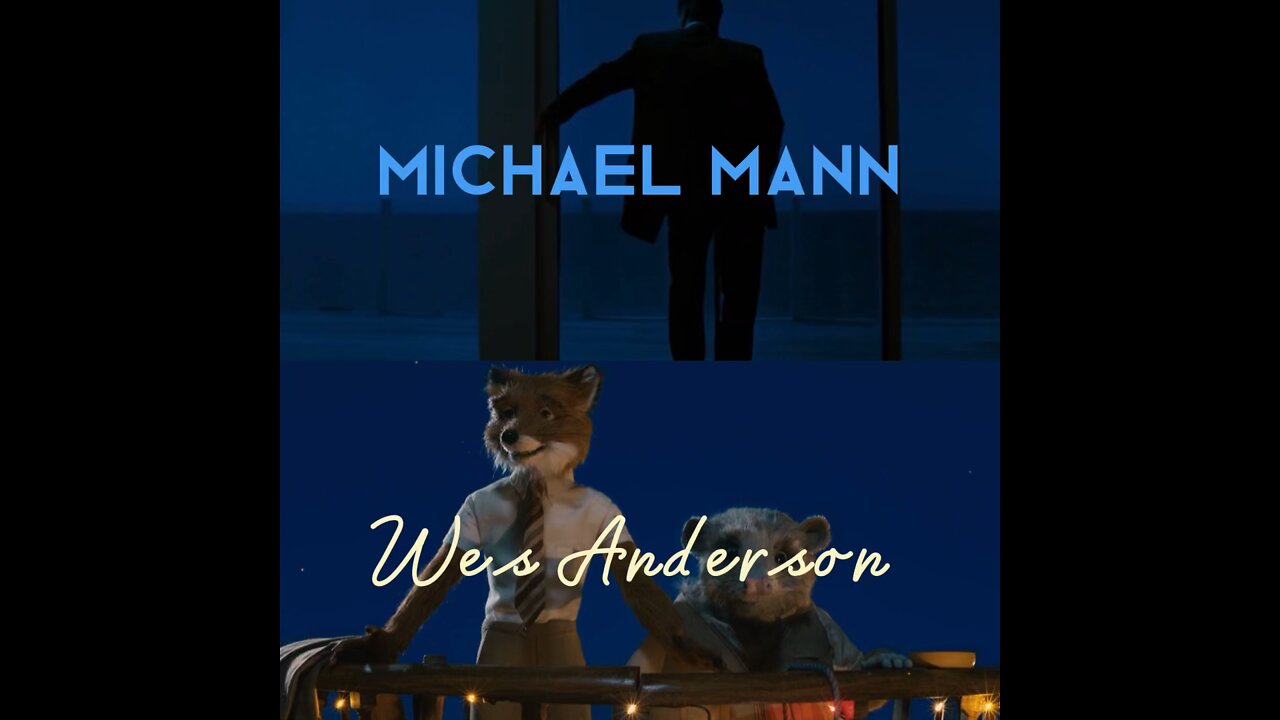 Michael Mann x Wes Anderson