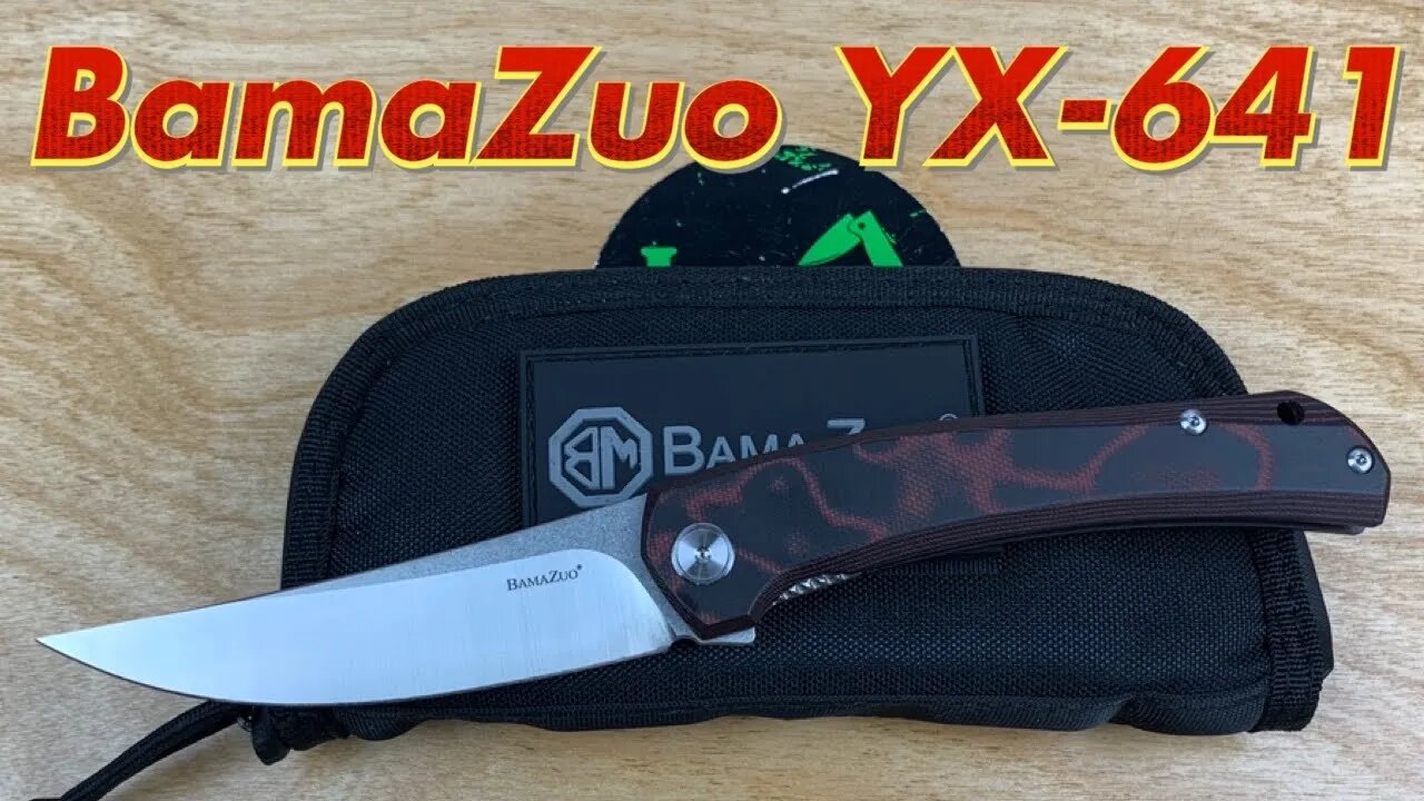 BamaZuo YX-641 / includes disassembly / another interesting design by Yon Xanadu !