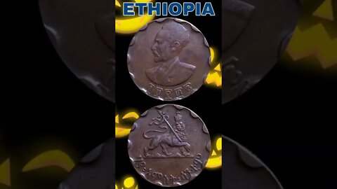 Ethiopia 25 Cents 1944.#shorts #coinnotesz