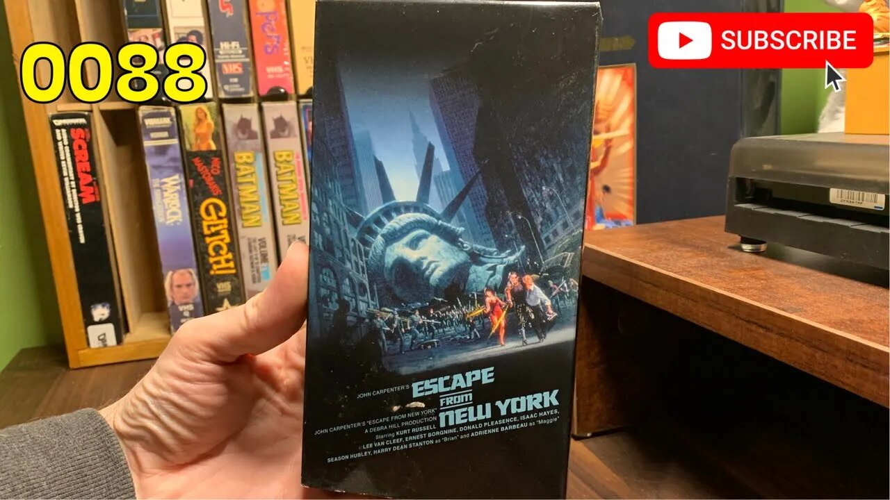 [0088] ESCAPE FROM NEW YORK (1981) VHS [INSPECT] [#escapefromnewyork #escapefromnewyorkVHS]