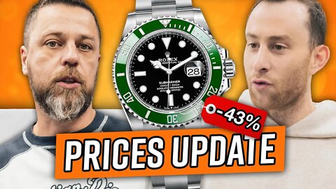 Watch Experts EXPOSE Current Watch Prices vs. Last Year! (Rolex, AP, Patek...)