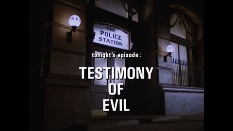 Police Squad! - "Testimony of Evil (Dead Men Don't Laugh)"