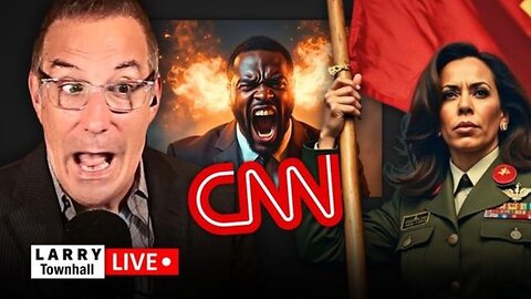 CNN Devolves Into Race War Chaos, Kamala Goes Full Commie!