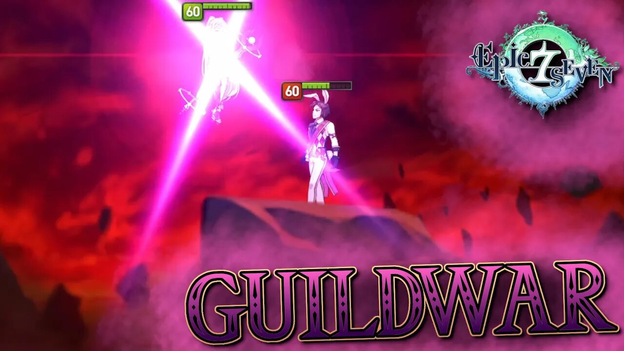 Oh... Guess I'll die - Epic Seven GuildWar Paradoxus Vs. Harmonious