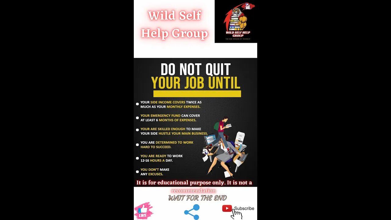 🔥Do not quit your job🔥#shorts🔥#motivation🔥#wildselfhelpgroup🔥23 march 2022🔥