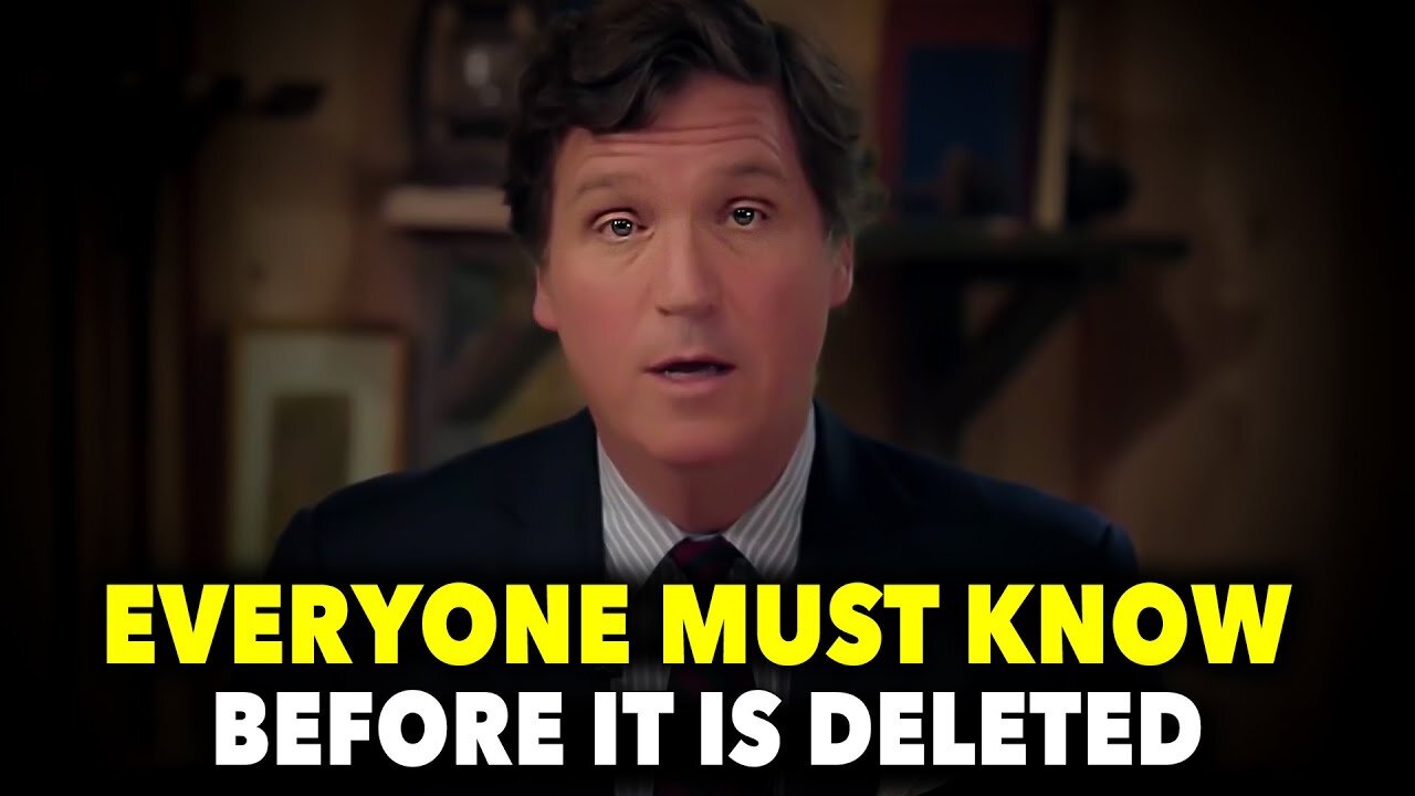 Tucker Carlson: "Something Momentous Is About To Take Place!"