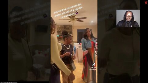 Woman Follows Her Husband On Thanksgiving, Meets His Other Wife & 9 Year Old Kid!