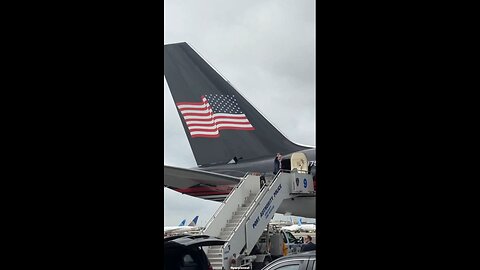 President Donald J. Trump on his way to Chicago.