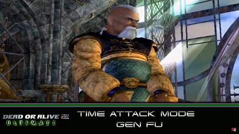 DEAD OR ALIVE 2: Ultimate - Time Attack Mode: Gen Fu