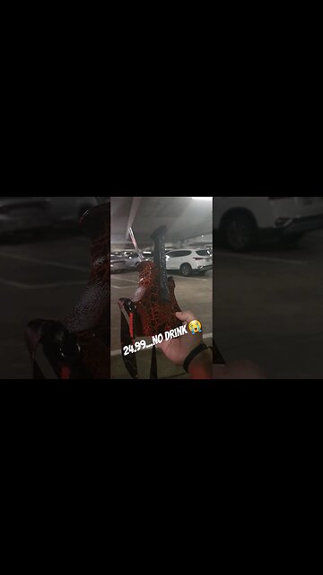 I mean come on even Disney gives you a drink at least 😂