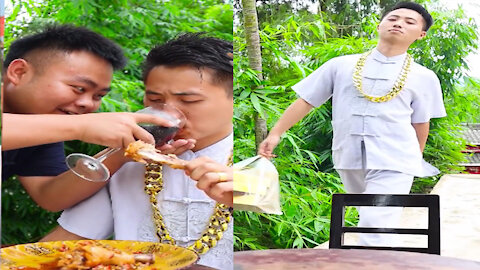 WOW! Cooking and Eating Funny Spicy Food Challenge By Songsong and Ermao